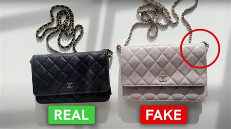 real chanel vs fake chanel|authentic chanel wallet on chain.